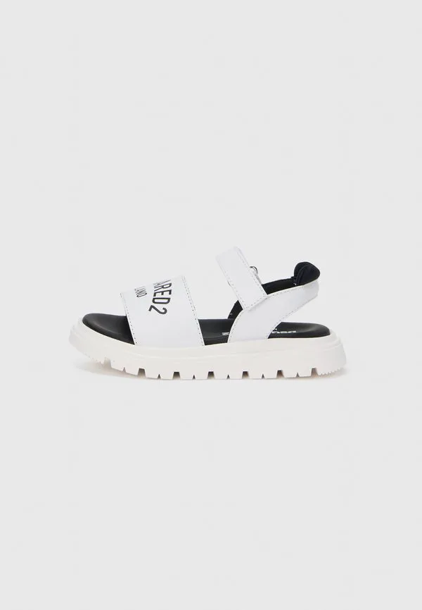 Сандалии унисекс Dsquared2, White/Black