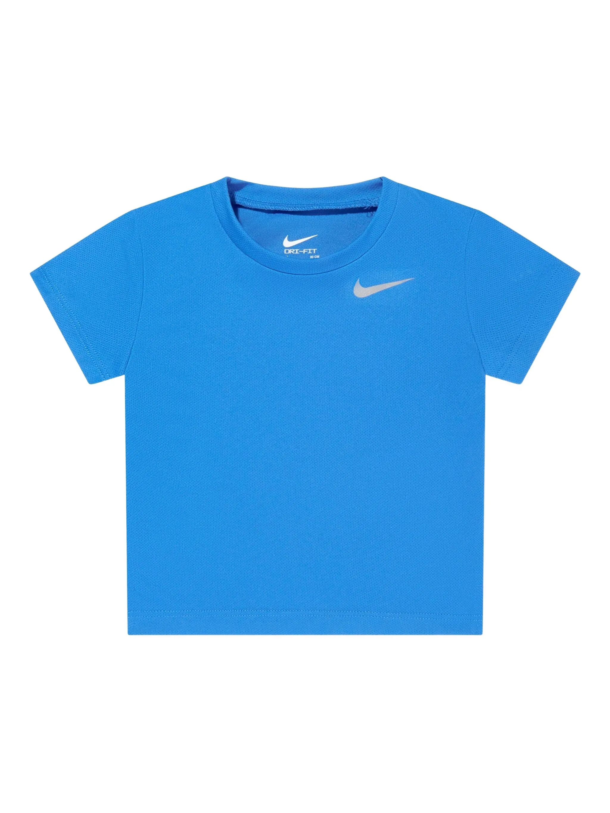 

Комплект из топа и шортов с логотипом Nike Kids, синий