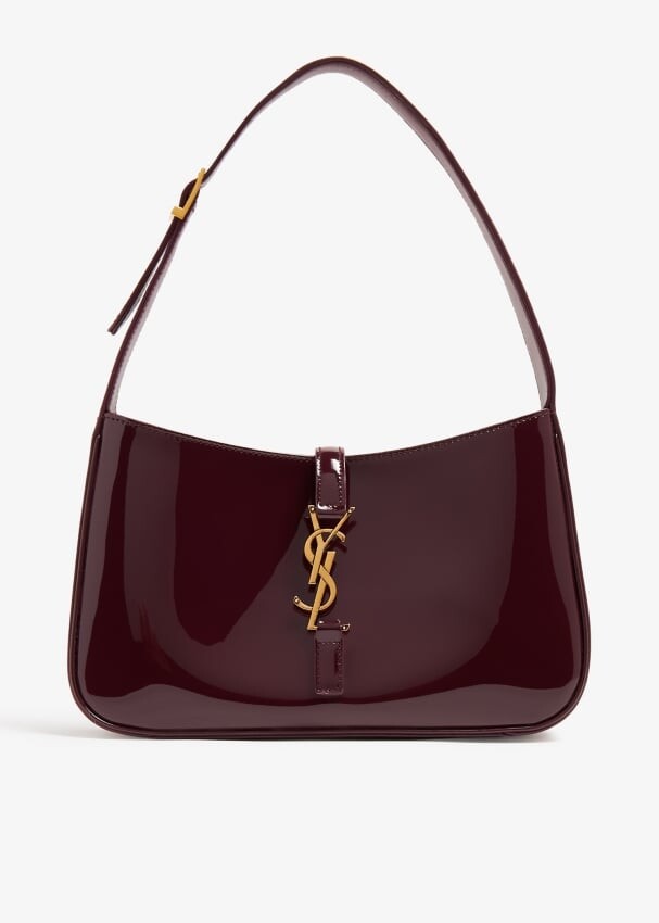 

Сумка Saint Laurent Le 5 À 7 Hobo, бордовый