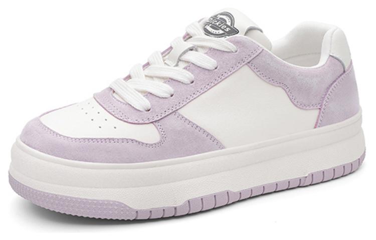 

Кроссовки Dickies Skateboarding Shoes Women's Low-top White/Purple, фиолетовый