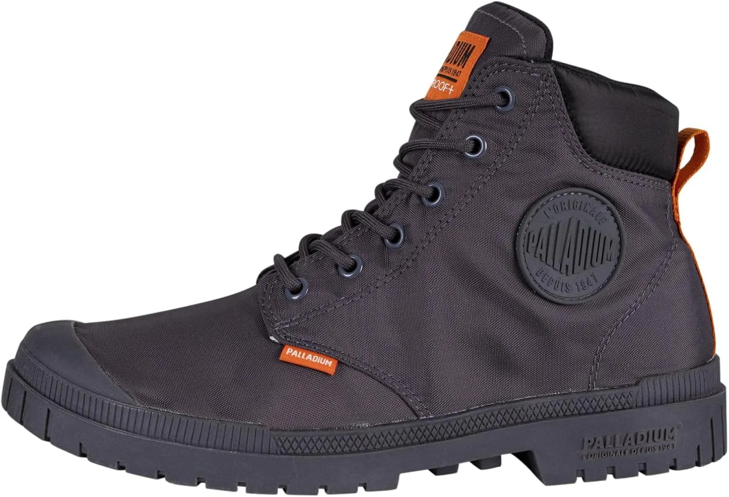 Ботинки Palladium Unisex Pampa Sp20 Cuff Wp+ для активного отдыха, Gray — фото 2