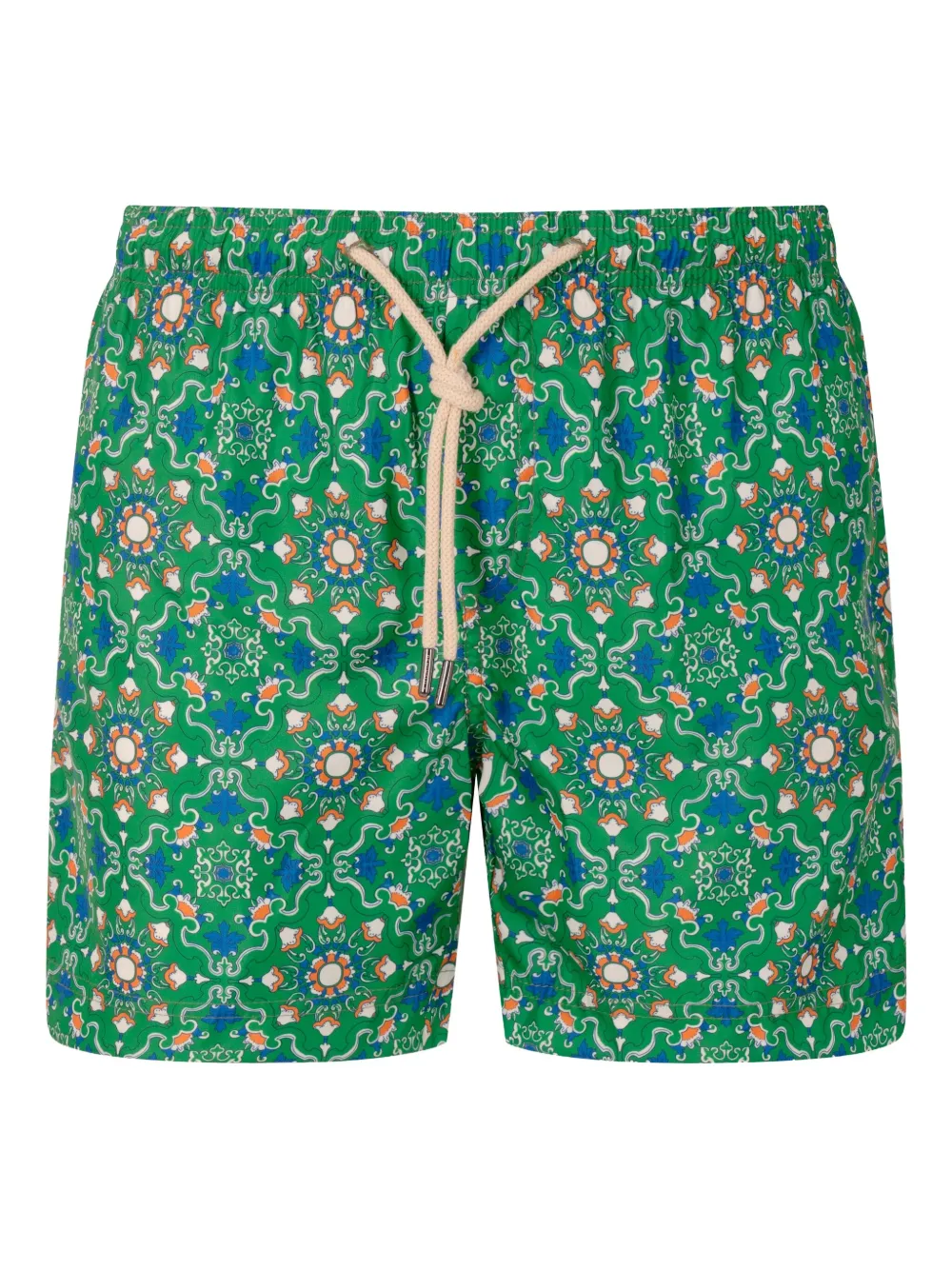 

Узорчатые шорты для плавания с завязками PENINSULA SWIMWEAR, зеленый