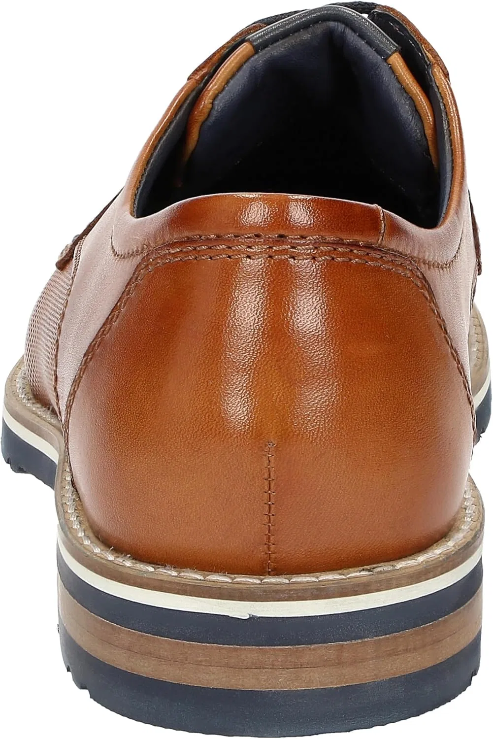 Туфли Sioux Herren Schnürschuh Rostolo-704, Cognac — фото 3