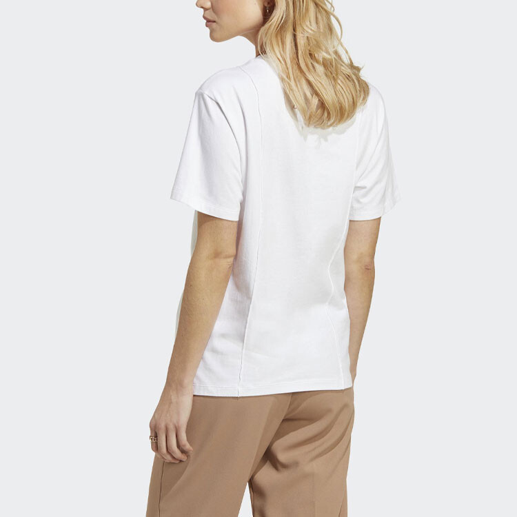 Футболка ESSENTIALS женская белая Adidas Originals — фото 3