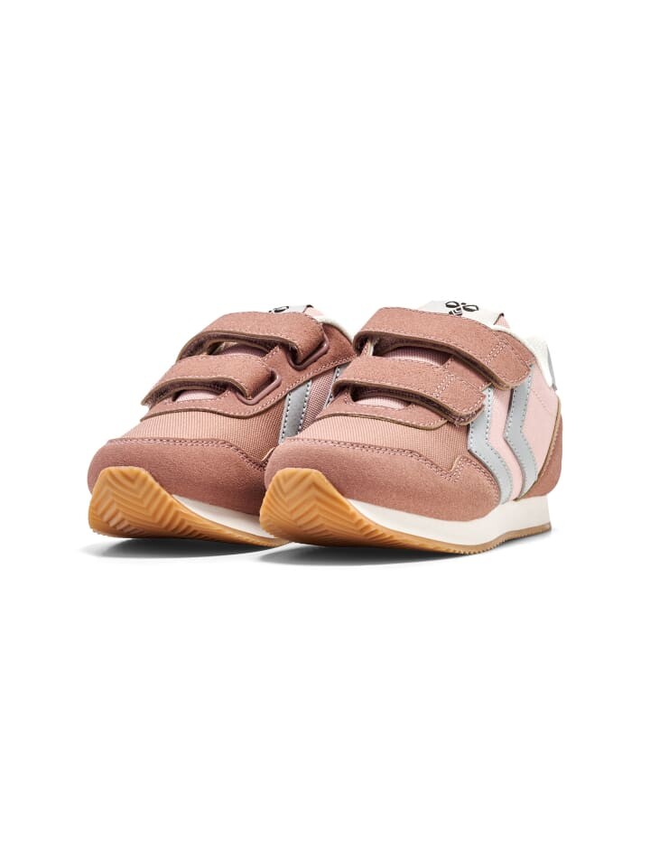 Низкие кроссовки Hummel Klettverschluss Low Reflex Double Kinder, цвет nutmeg — фото 4