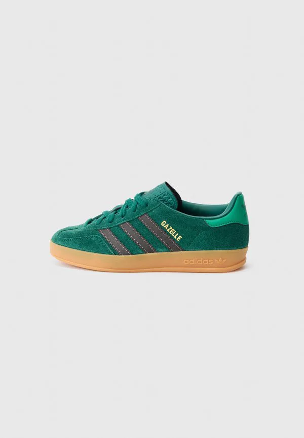 Кроссовки gazelle для дома, унисекс Adidas Originals, Collegiate Green/Aurora Coffee/Court Green