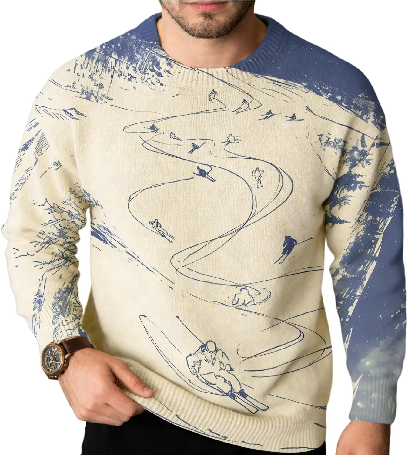 

CHAOS MONKEY свитер с принтом, оверсайз, мягкий