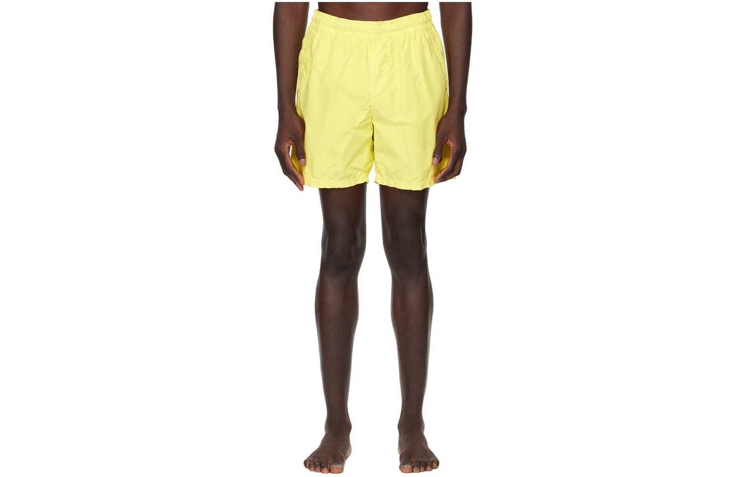 Повседневные шорты мужские желтые Stone Island, желтый