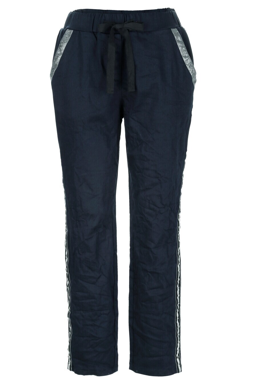 

Тканевые брюки MIAMODA Slim fit Pants, морской синий