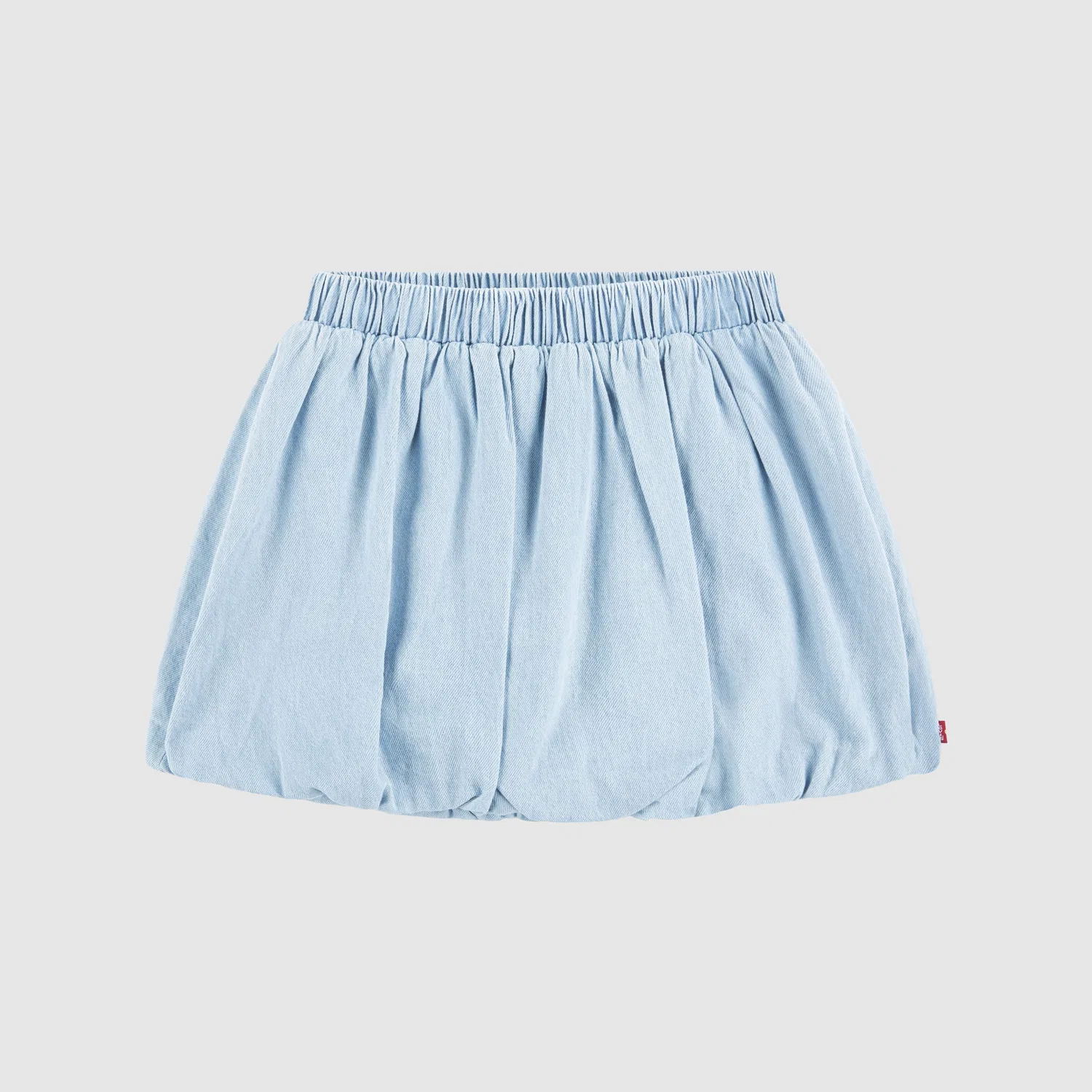Джинсовая юбка-шорты-«пузырь» для девочек 4-6 лет Levi's, Light Wash