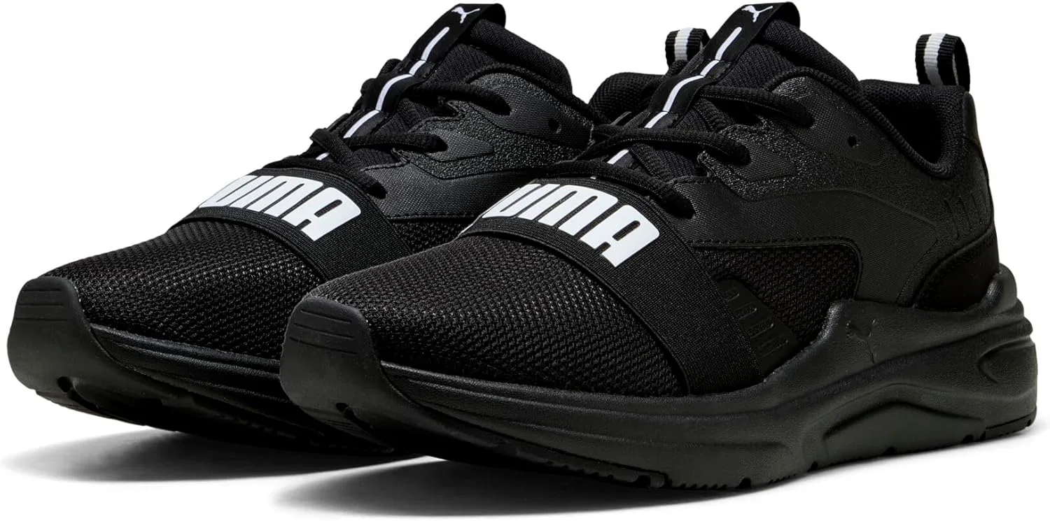 Кроссовки PUMA Unisex Softride Wired 2, белый/черный — фото 2