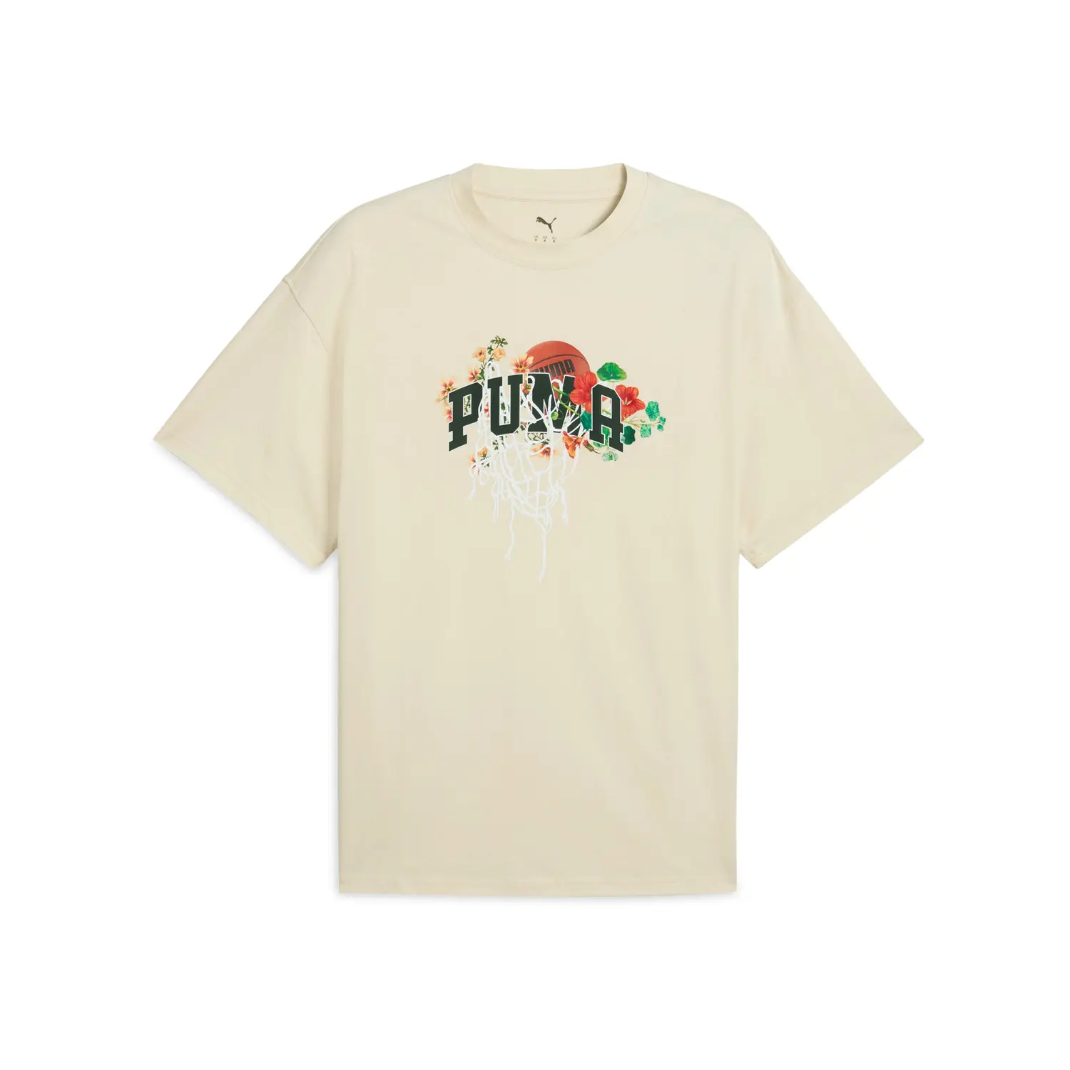 

Футболка dunked in florals для мужчин PUMA, бежевый