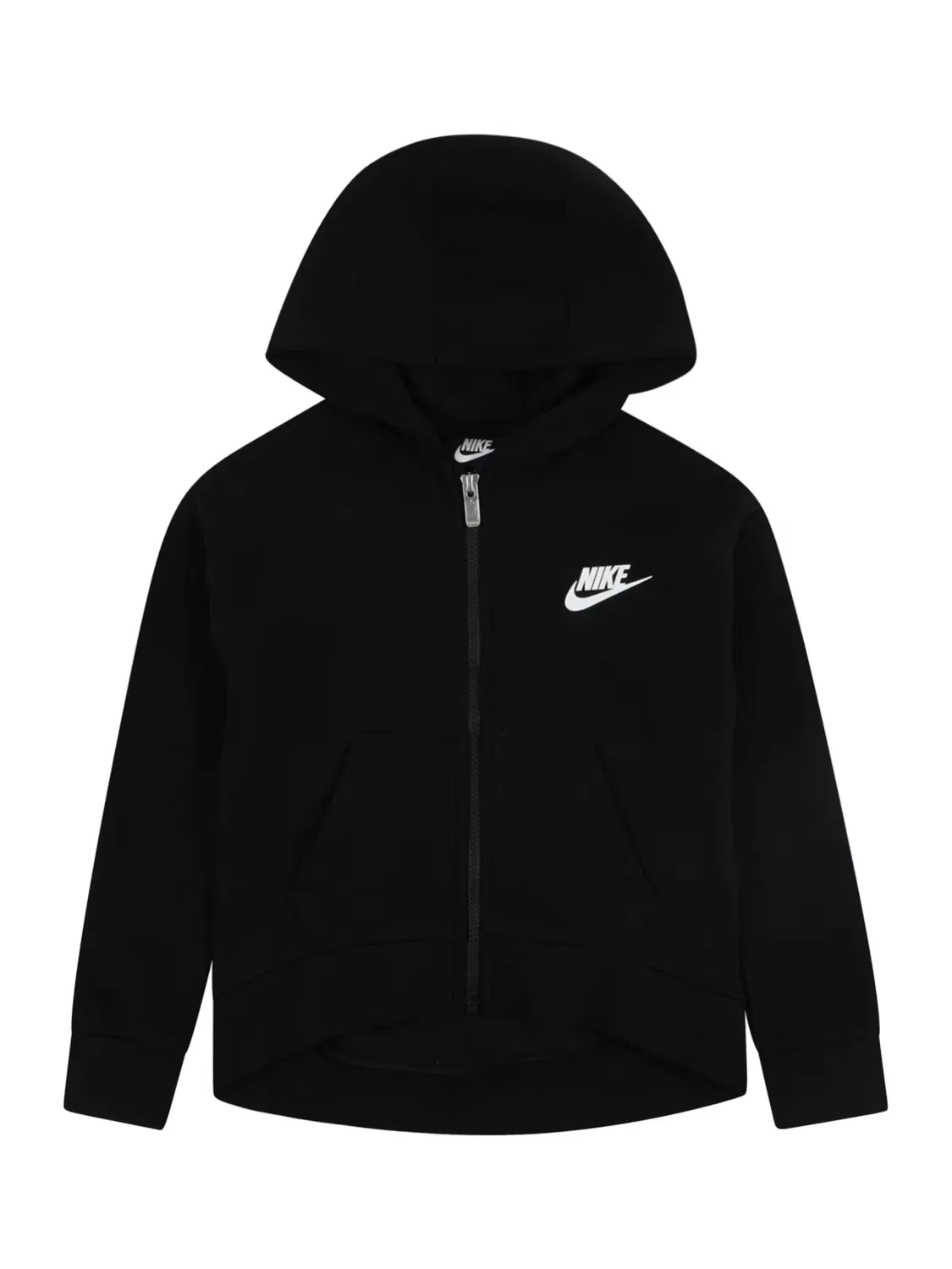 Толстовка на молнии 'CLUB FLEECE' Nike Sportswear, Black