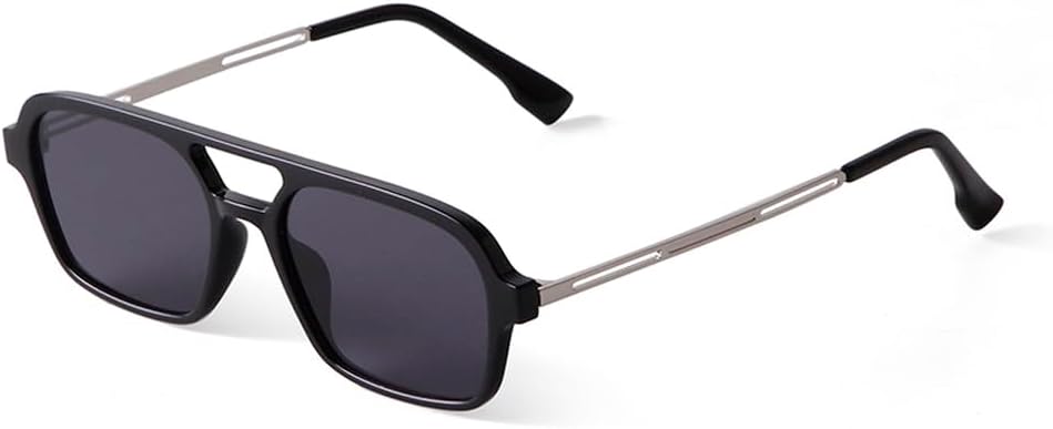 

Модные прямоугольные солнцезащитные очки для женщин и мужчин в винтажном стиле, оранжево-голубые, солнцезащитные очки для женщин с защитой от УФ-излучения UV400 HVTVTLA, C1