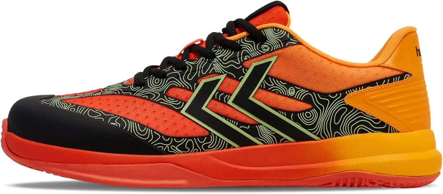 Кроссовки hummel Dagaz Vi Handball Indoor Shoes for Adults, черный/красный