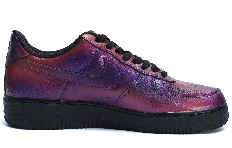 

Кроссовки Nike Air Force 1 Skateboarding Shoes Men Low-top Black/purple, черный