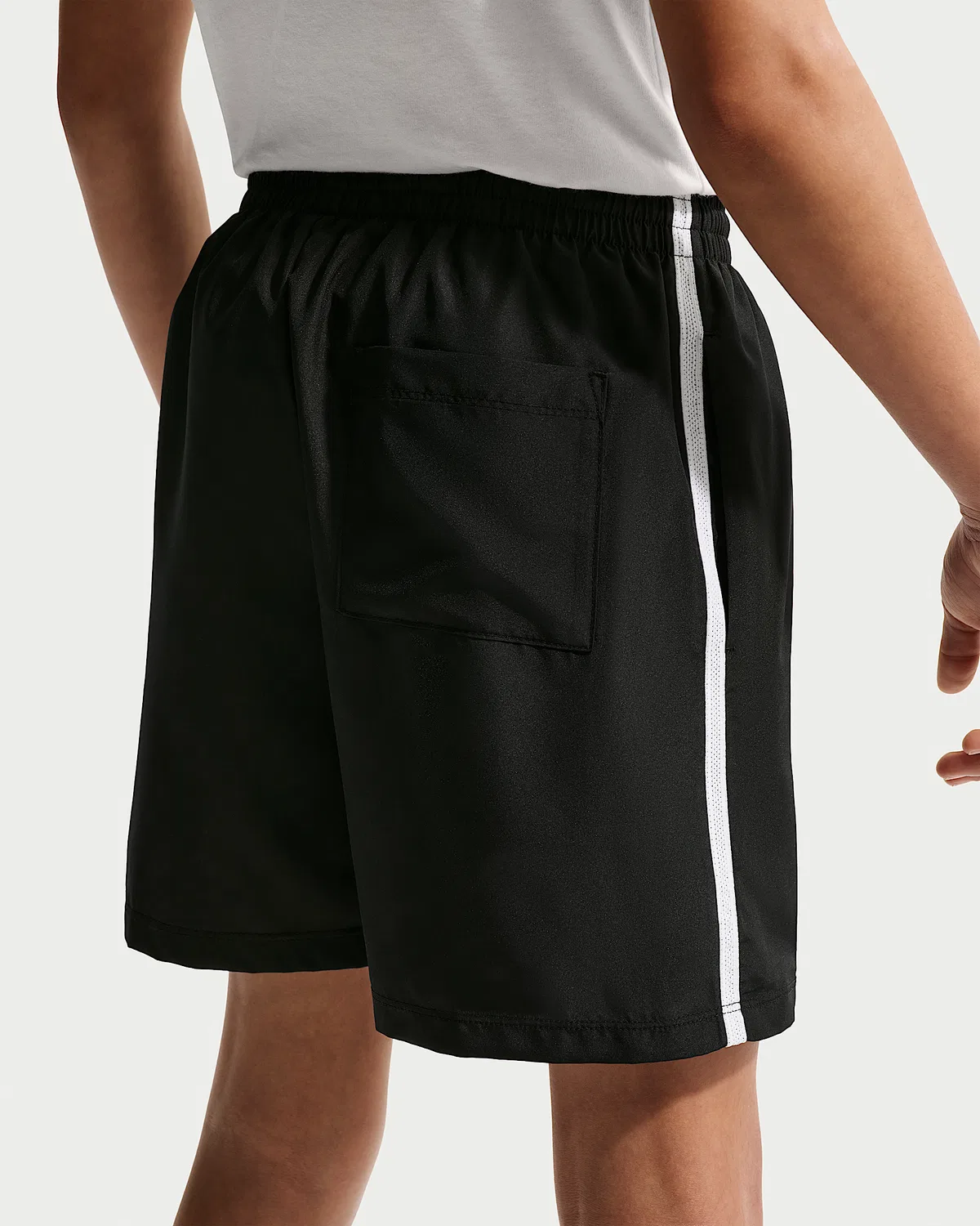 Детские (мальчиковые) тренировочные шорты Nike Dri-FIT Multi, Black/White — фото 3