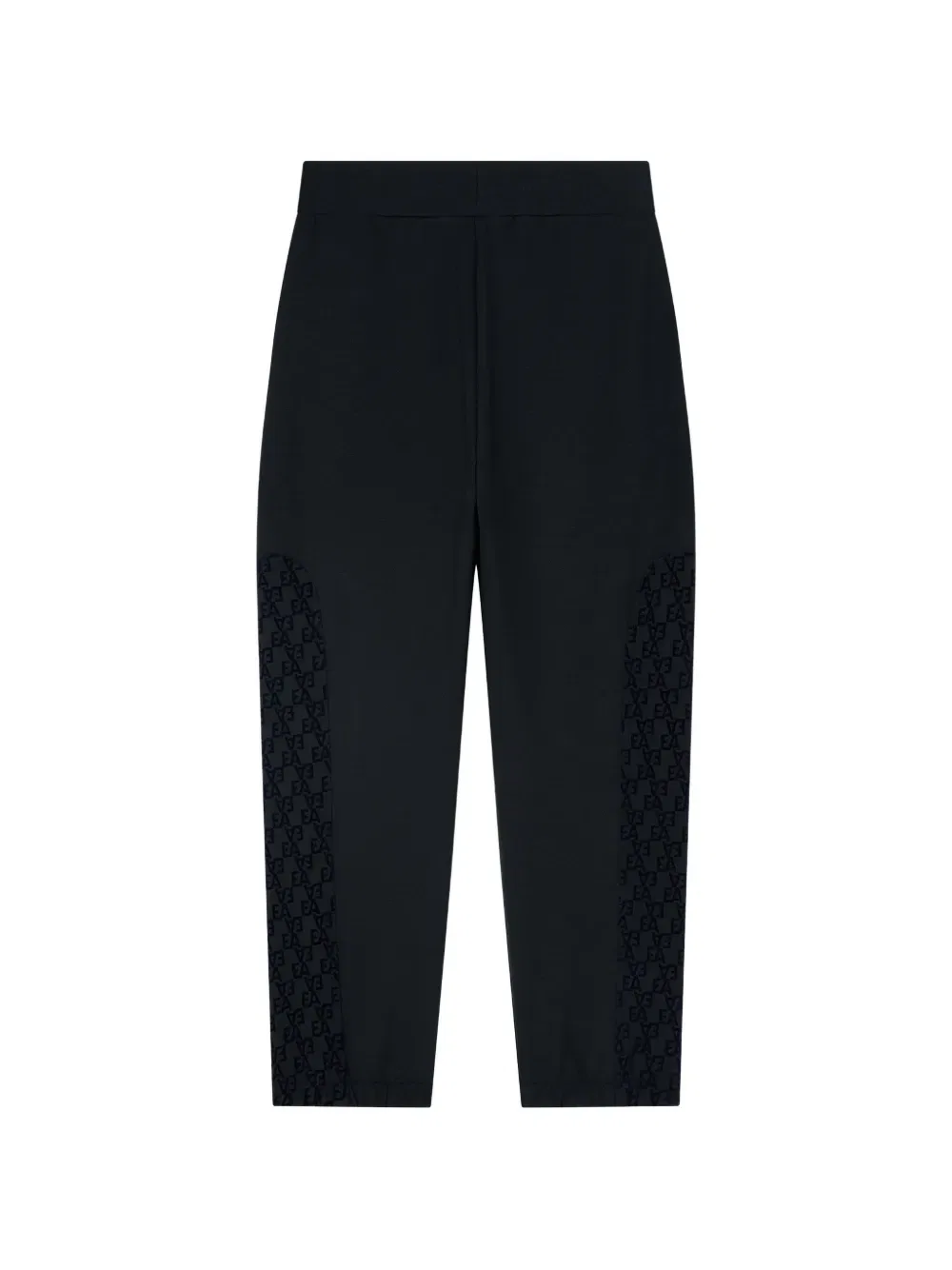 Брюки с монограммой Emporio Armani Kids, синий