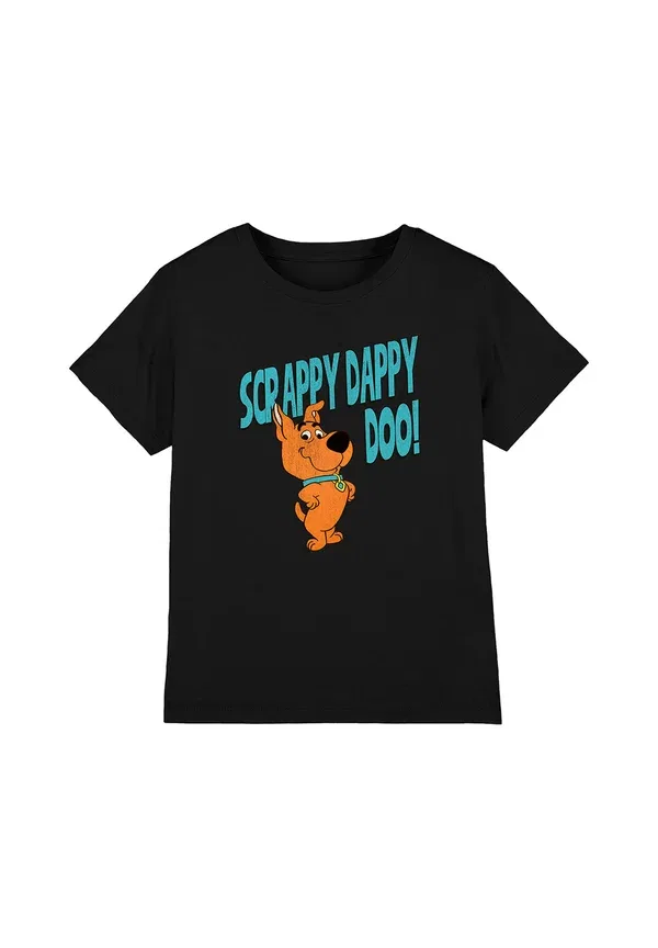 Футболка Cotton Soul Scooby doo! scrappy doo print t-shirt, черный