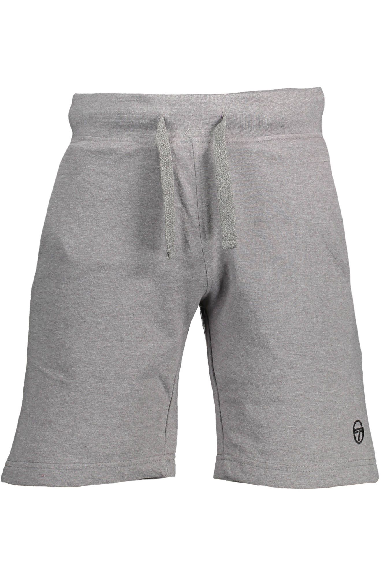 

Серый хлопок Мужские шорты Sergio Tacchini