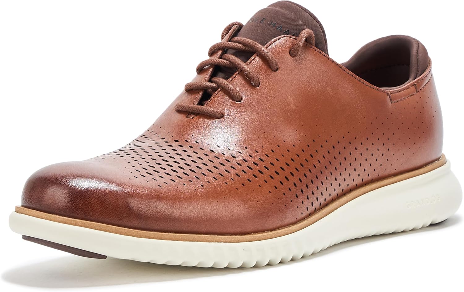 

Мужские оксфорды Cole Haan 2.Zerogrand с лазерной перфорацией, Woodbury/Silver