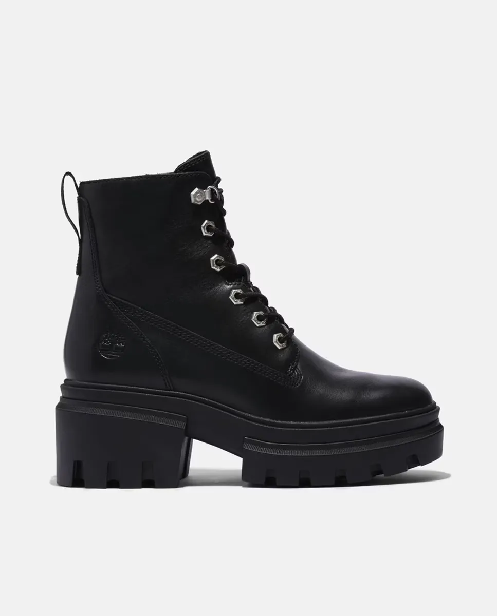 

Черные женские ботинки до середины икры Everleigh Timberland