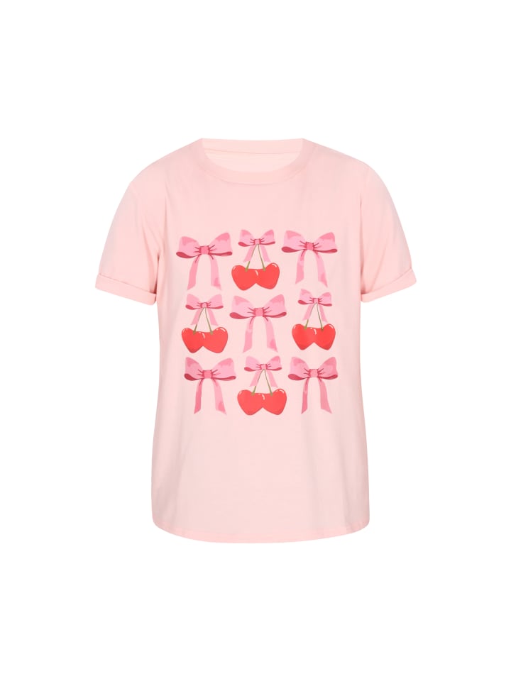 

Женская футболка розового цвета faina, Розовый, Женская футболка розового цвета faina