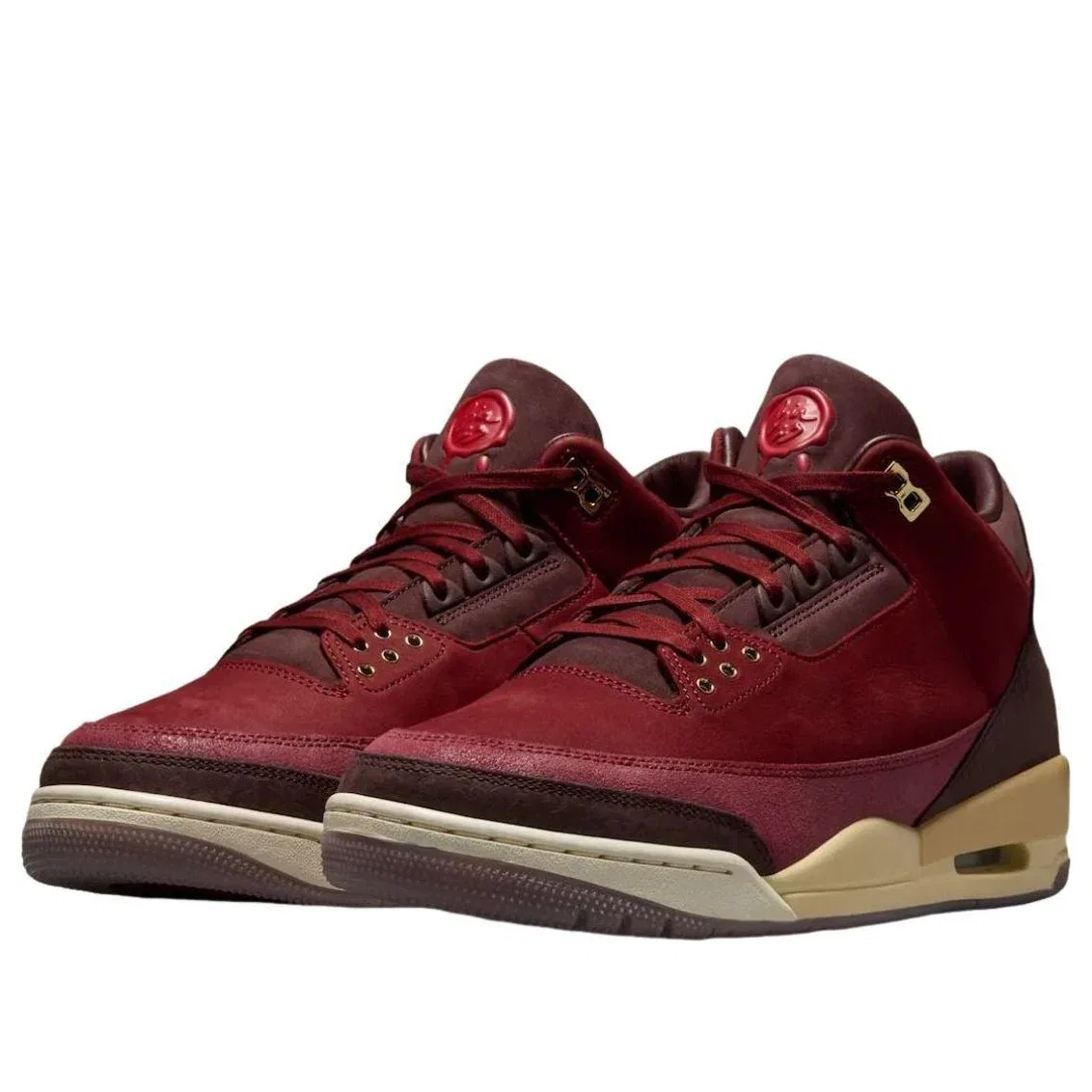 Кроссовки Air Jordan 3 OG 'Bin 23' IO7744-600, бордовый — фото 2