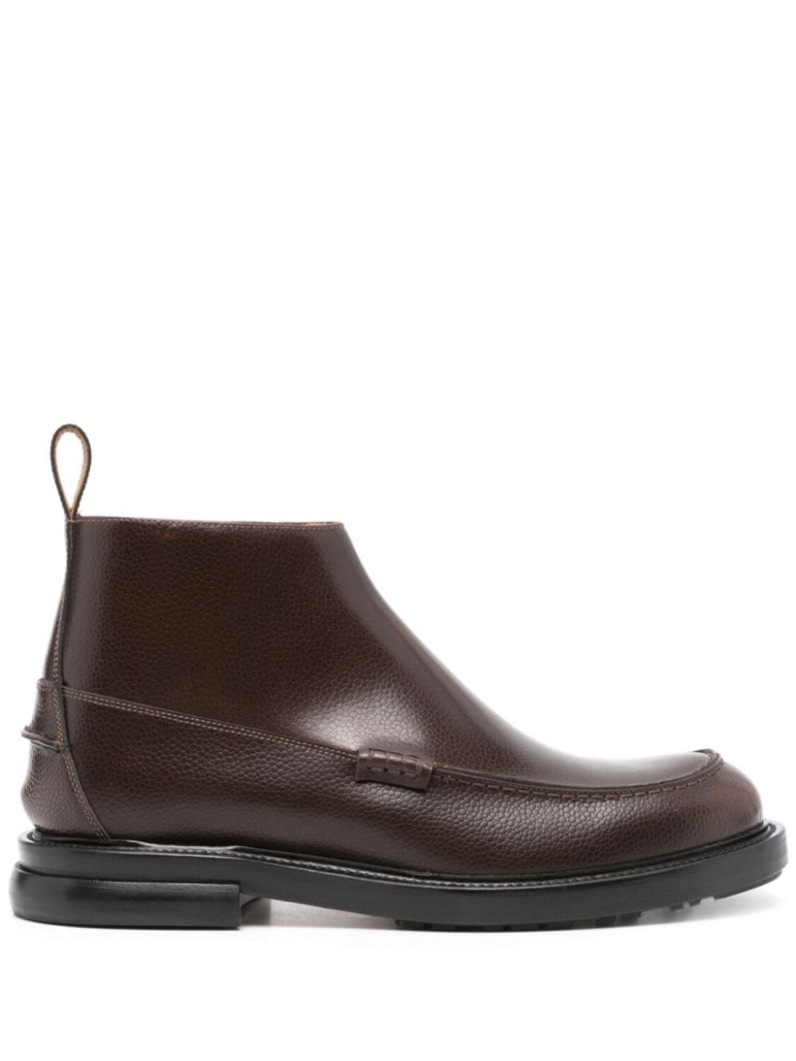 

Кожаные ботильоны Paul Smith, коричневый