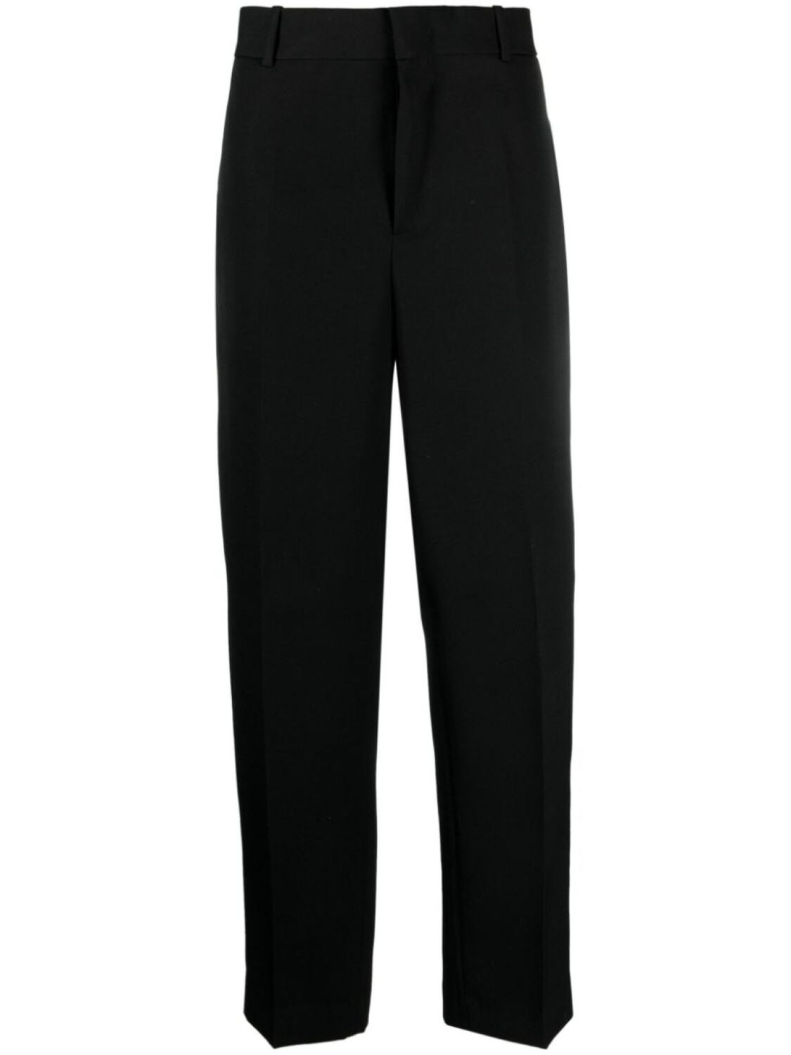

Jil Sander шерстяные брюки прямого кроя, черный