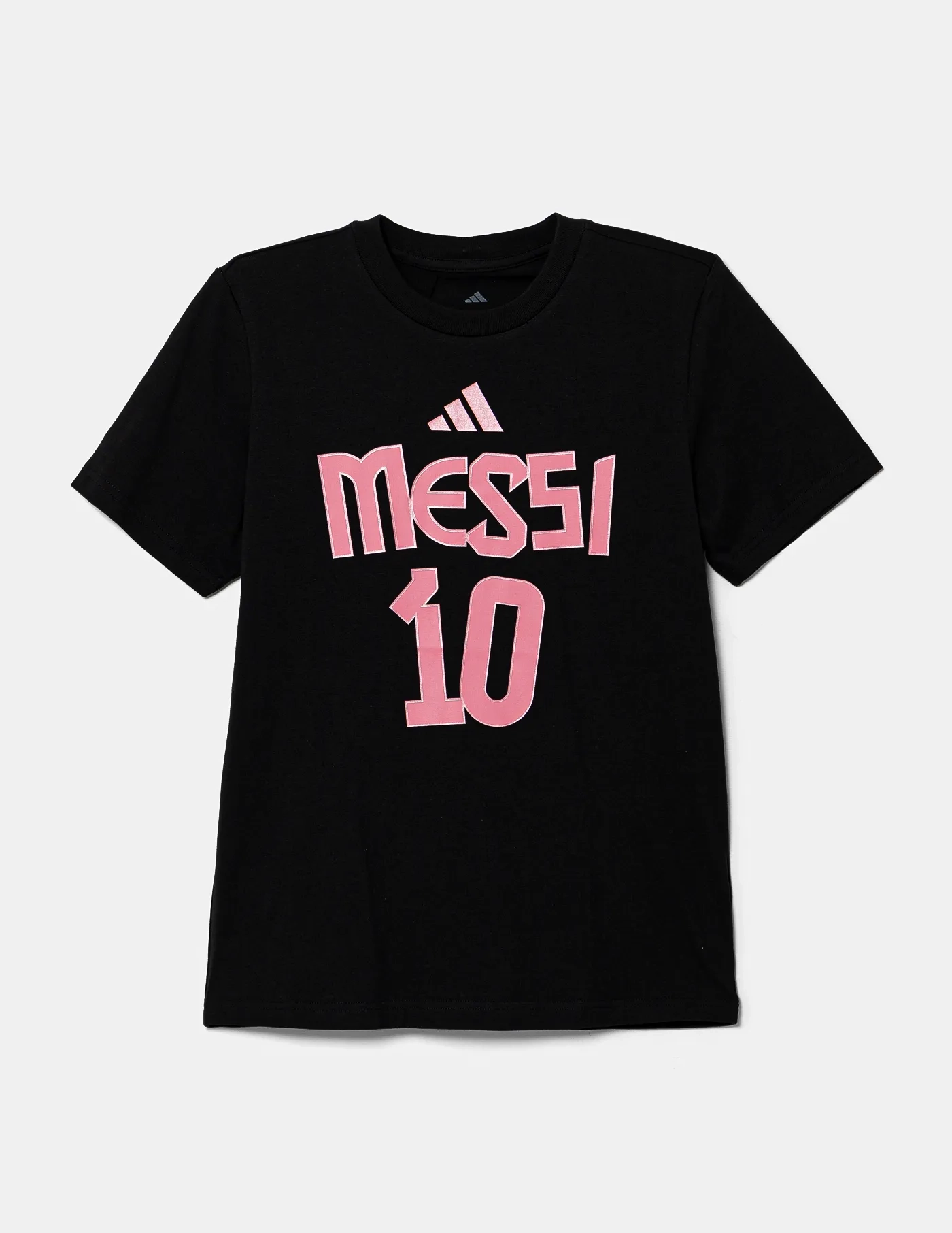 Детская хлопковая футболка MESSI adidas Performance, черный — фото 2