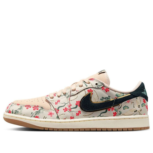 

Кроссовки 1 low og x rui hachimura 'cranes' Air Jordan, мультиколор