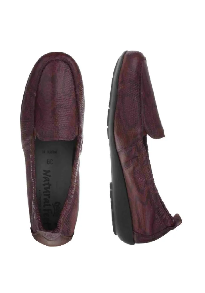 Мокасины Natural Feet "Мона" с эргономичной стелькой, красный — фото 4