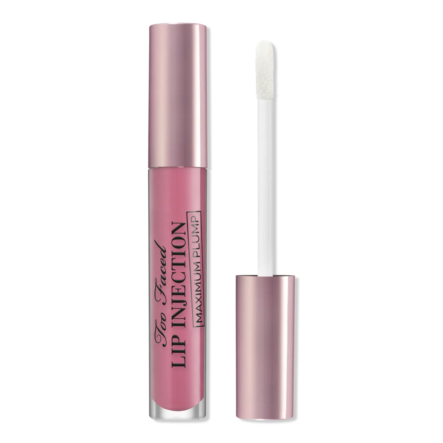 

Блеск для увеличения объема губ Lip Injection Maximum Plump Extra Strength Lip Plumper Gloss Too Faced, Full Send (true mauve)