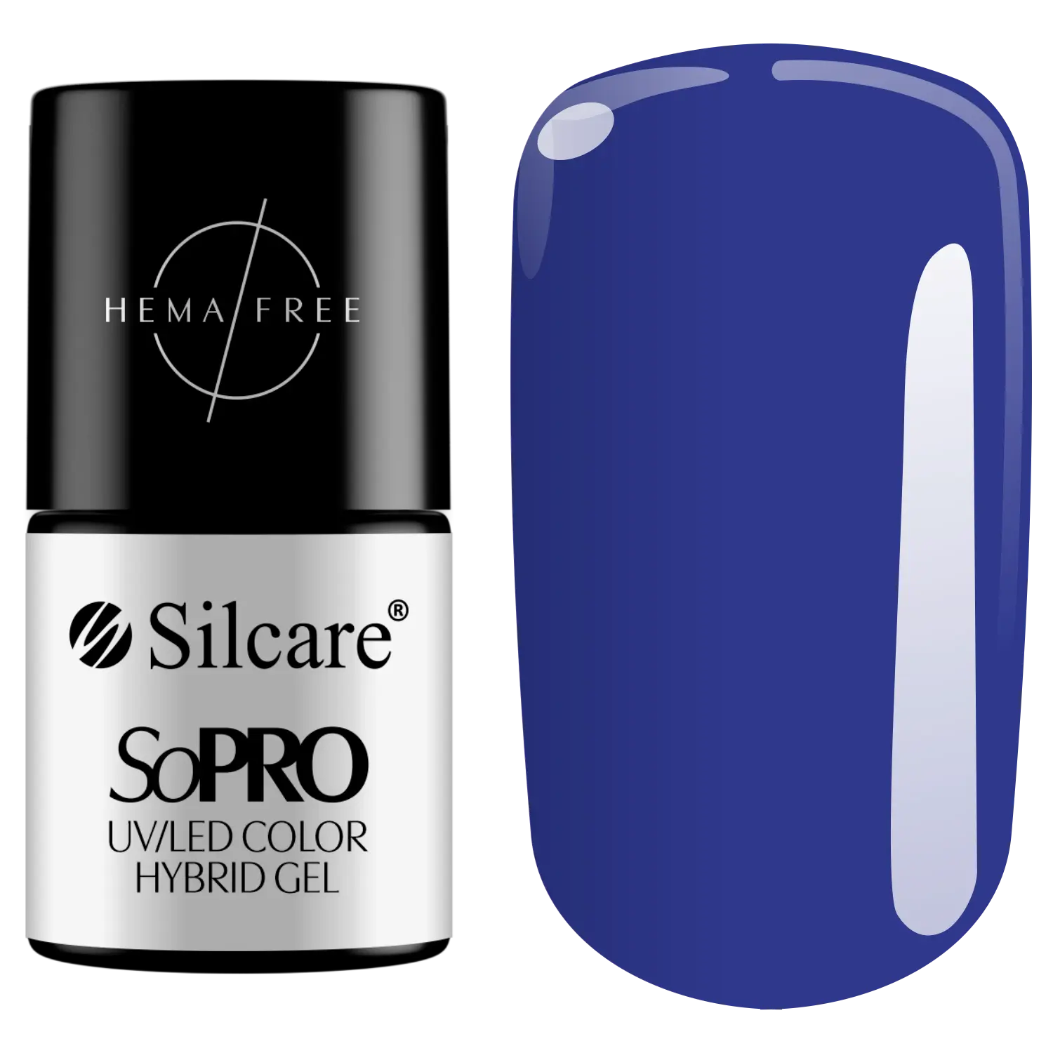 

Гибридный лак для ногтей 018 Silcare Sopro Rich Color, 7 гр