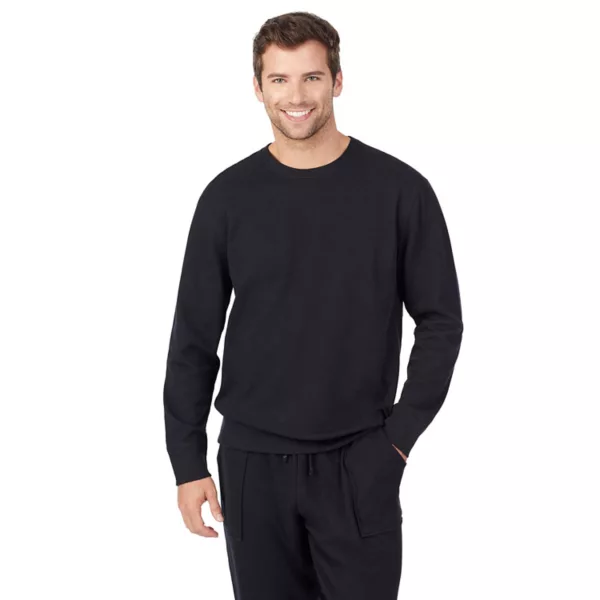 

Пижамная рубашка больших размеров Essentials Cuddl Duds, черный