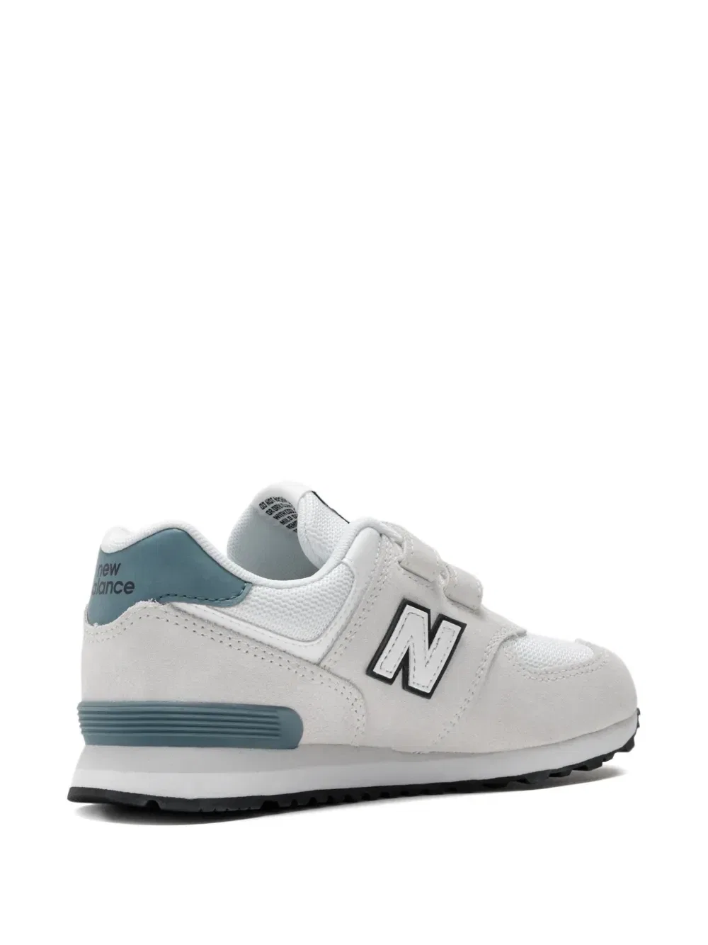 Кроссовки 574 New Balance Kids, белый — фото 2