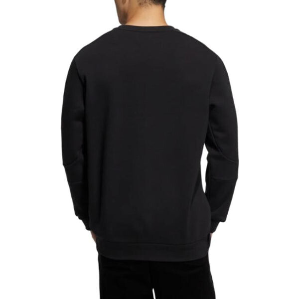 Рубашка adidas Sportswear Badge Crew Sweatshirt 'Black', черный — фото 3