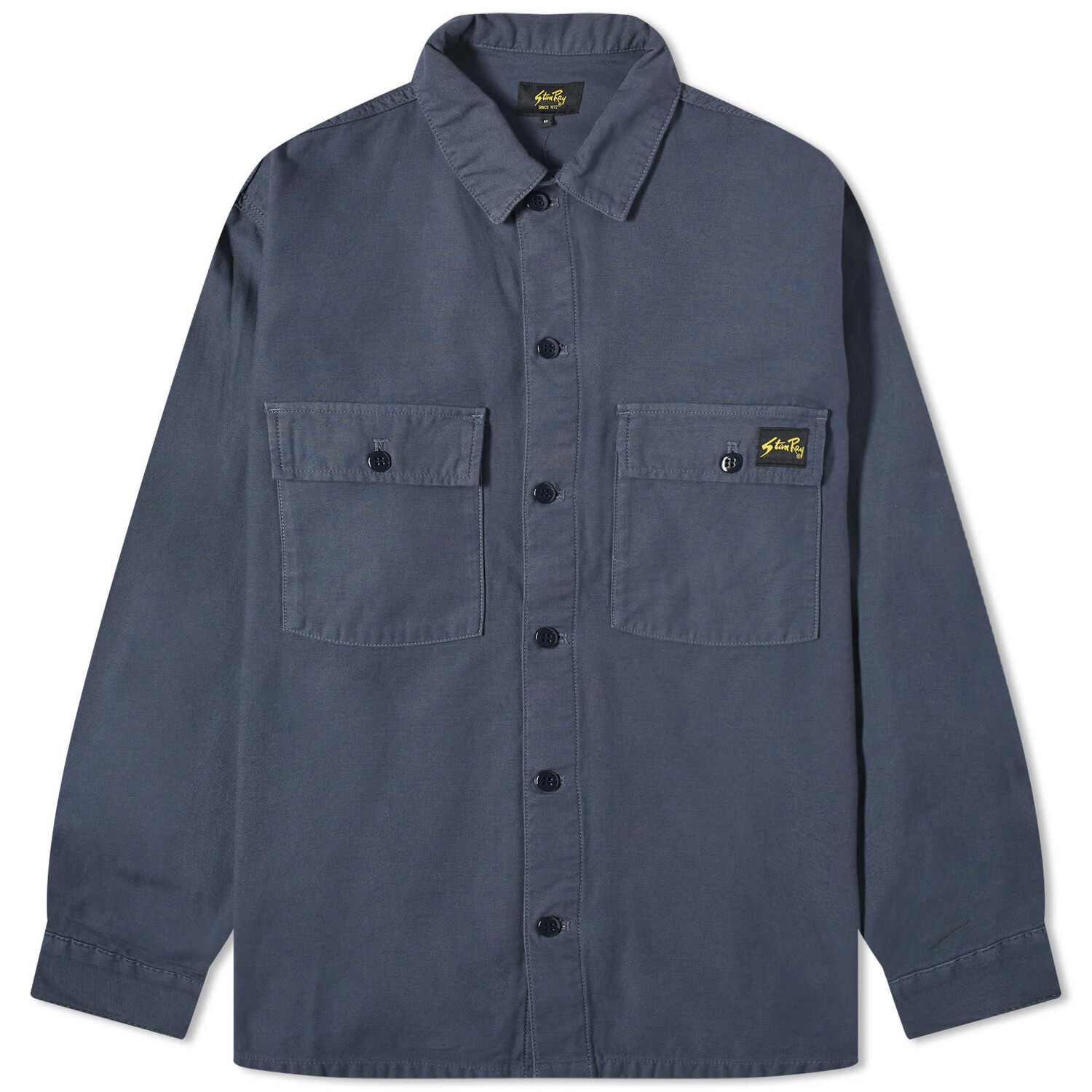 

Рубашка Stan Ray Cpo Overshirt, цвет Navy Sateen