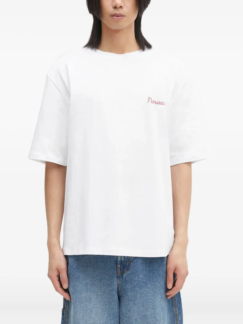 

Футболка с короткими рукавами Fiorucci, белый