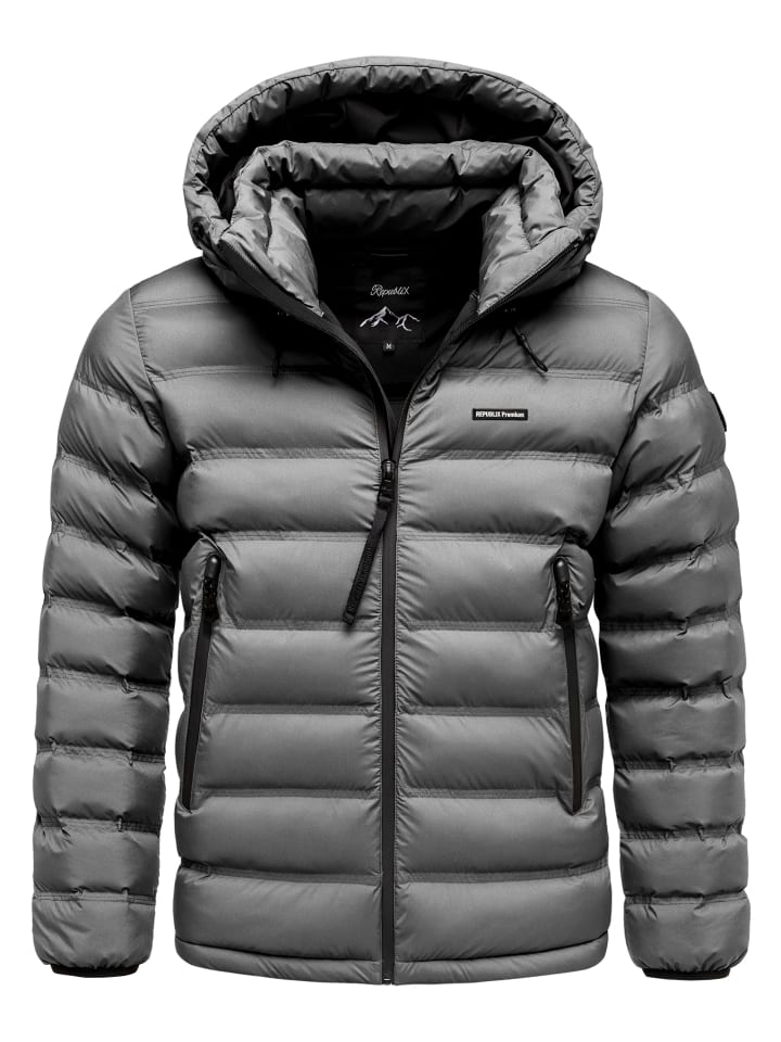 

Зимняя куртка BRAXTON темно-серого цвета REPUBLIX