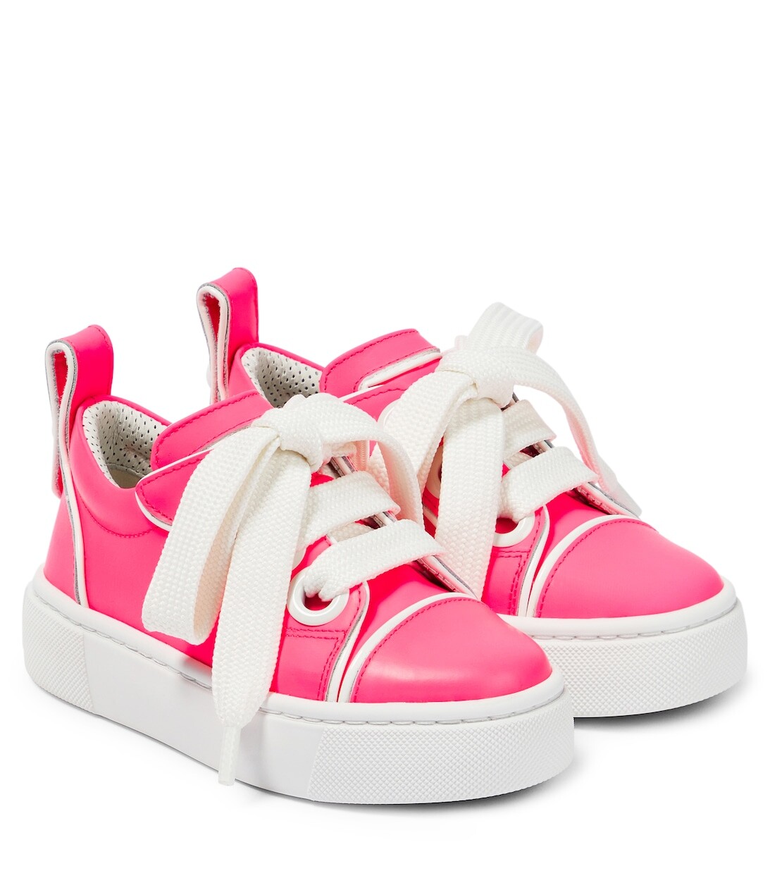 

Кожаные низкие кеды Toy Toy Christian Louboutin, розовый