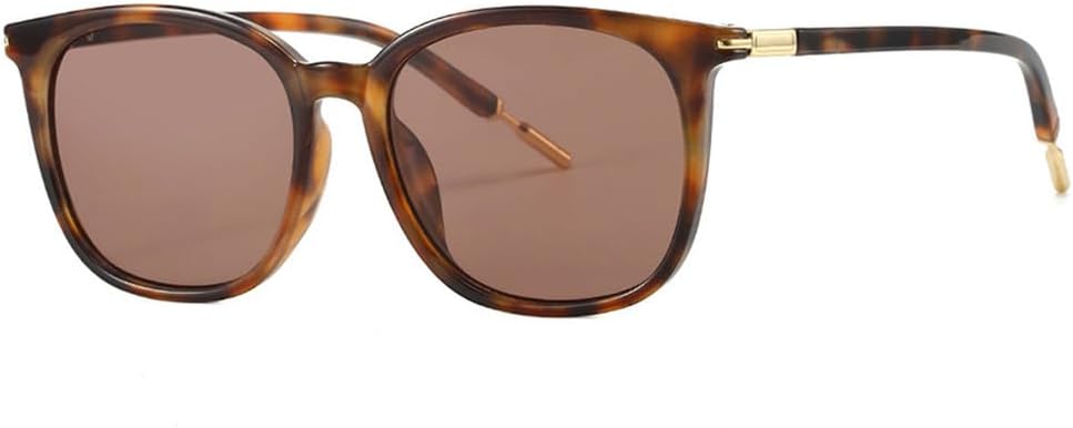 

Модные солнцезащитные очки-гелевые очка для женщин, ретро-градиентные очки с защитой от УФ-излучения UV400, трендовые солнцезащитные очки для мужчин HVTVTLA, Leopard Tea