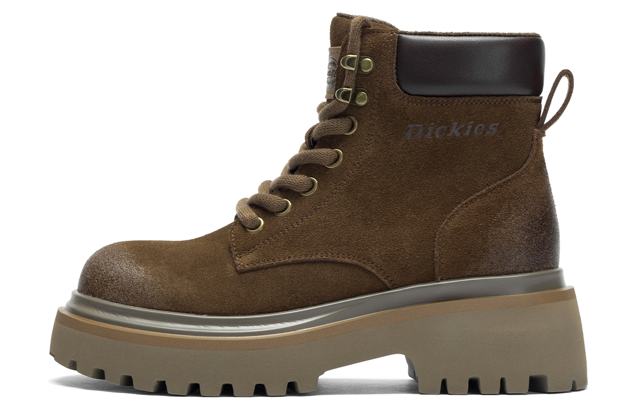 Ботинки женские Dickies Short Martin, кофейный — фото 2