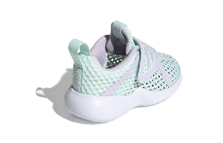 Кроссовки adidas Fortarun Toddler Shoes TD Low-top Green — фото 4