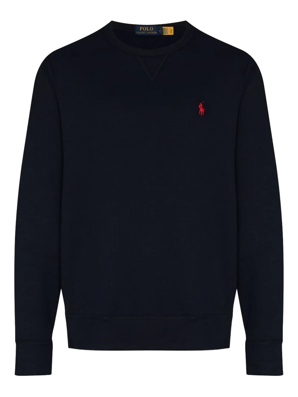 

Свитер с вышитым логотипом POLO RALPH LAUREN, синий