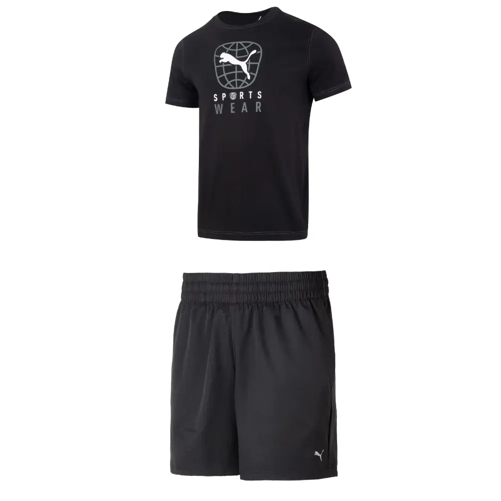 

Повседневная спортивная одежда для мужчин, черный цвет Puma, черный