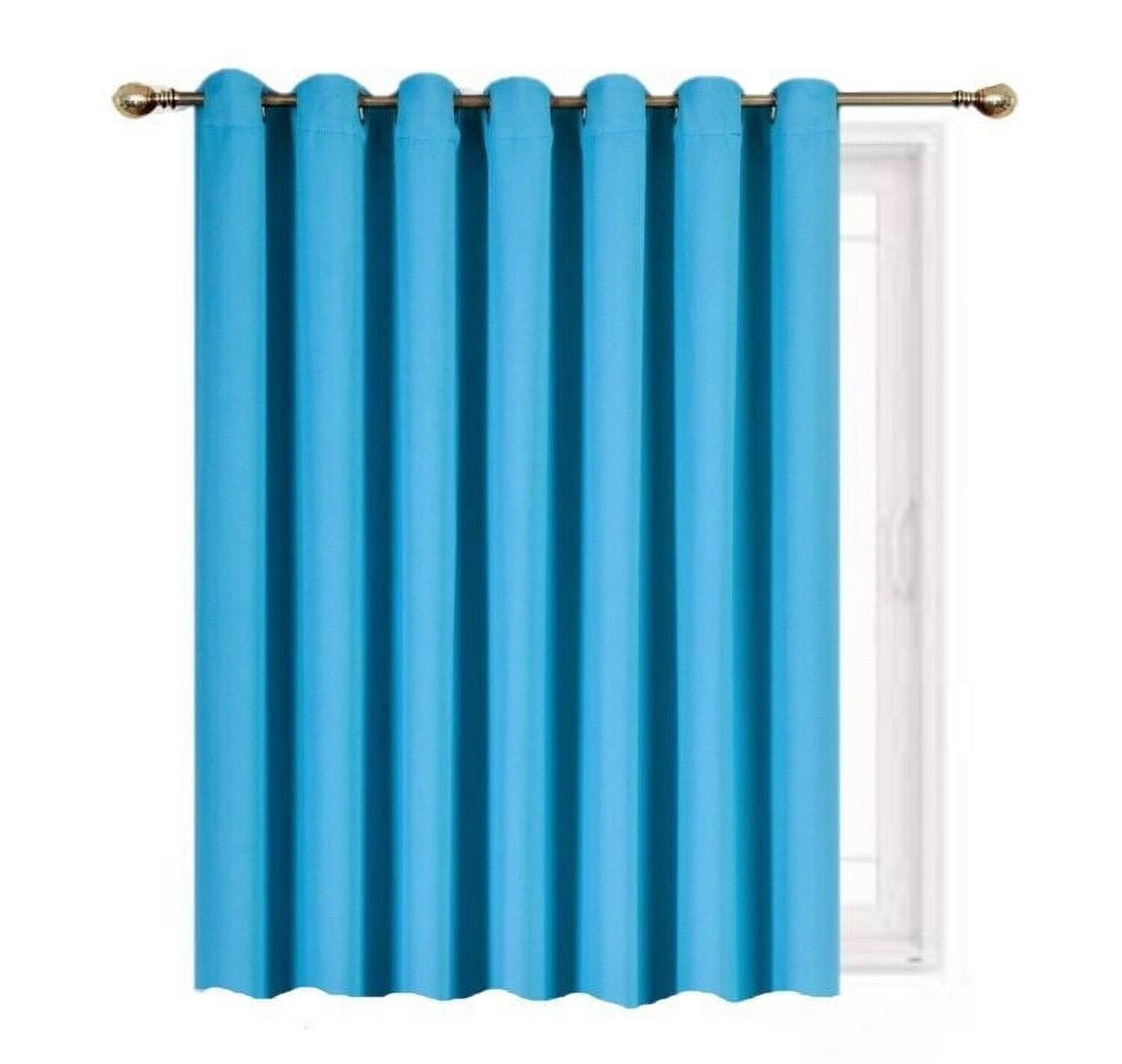 

Шторы плотные Window Treatment, бирюзовый