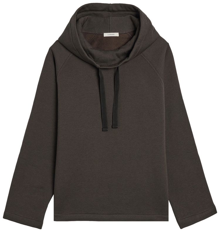 

Толстовка с капюшоном Lemaire, коричневый
