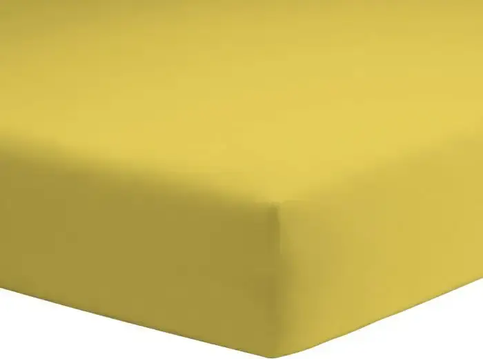 

Простыня Schlafgut "Мако трикотаж из 100% хлопка, простыня", для матрасов высотой до 18 см, размером 90х200, 140х200 или 180х200 см 90-100х190-200 см, 1 шт., цвет gelb